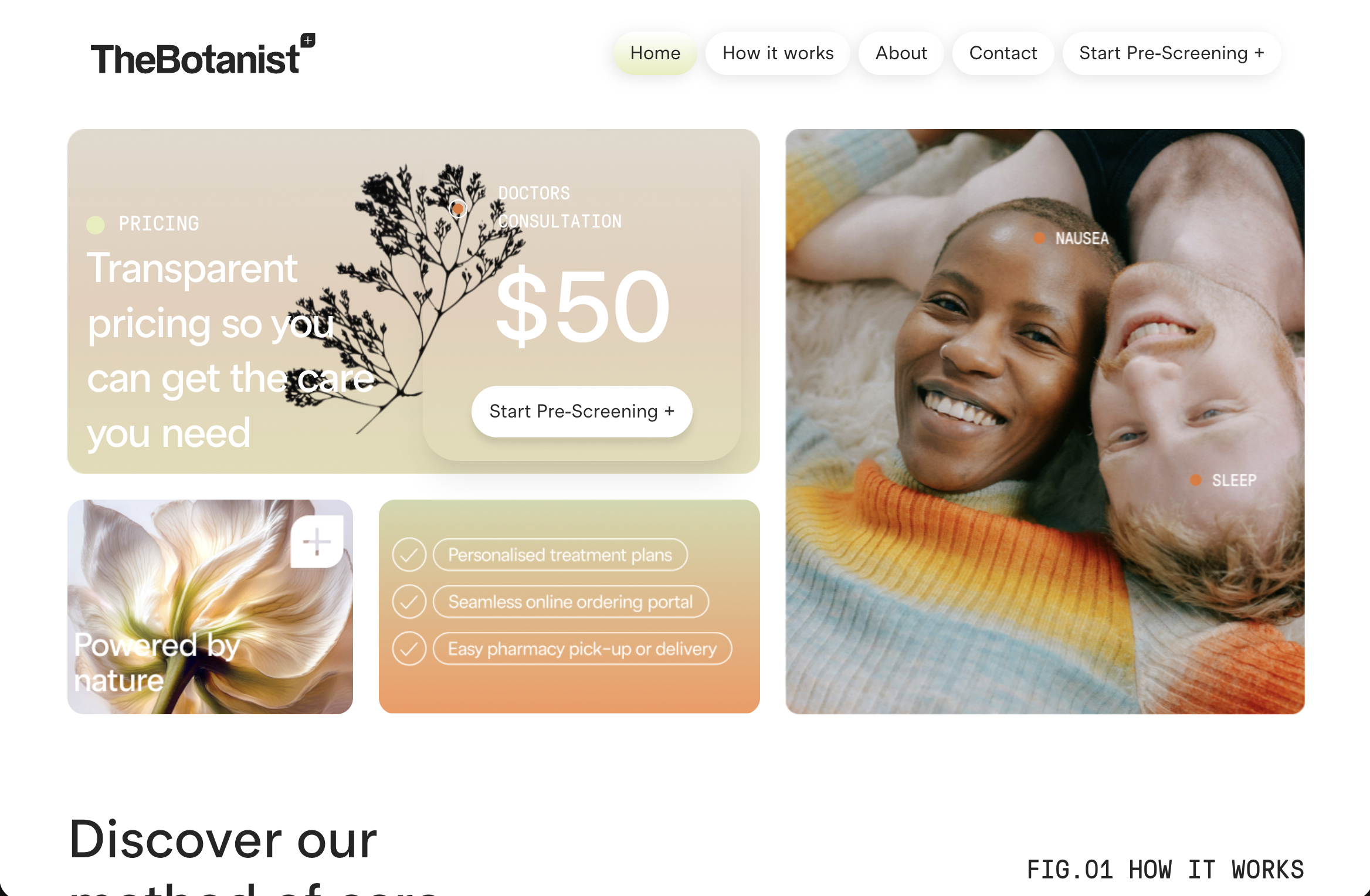The Botanist – Alternative Healthcare Platform